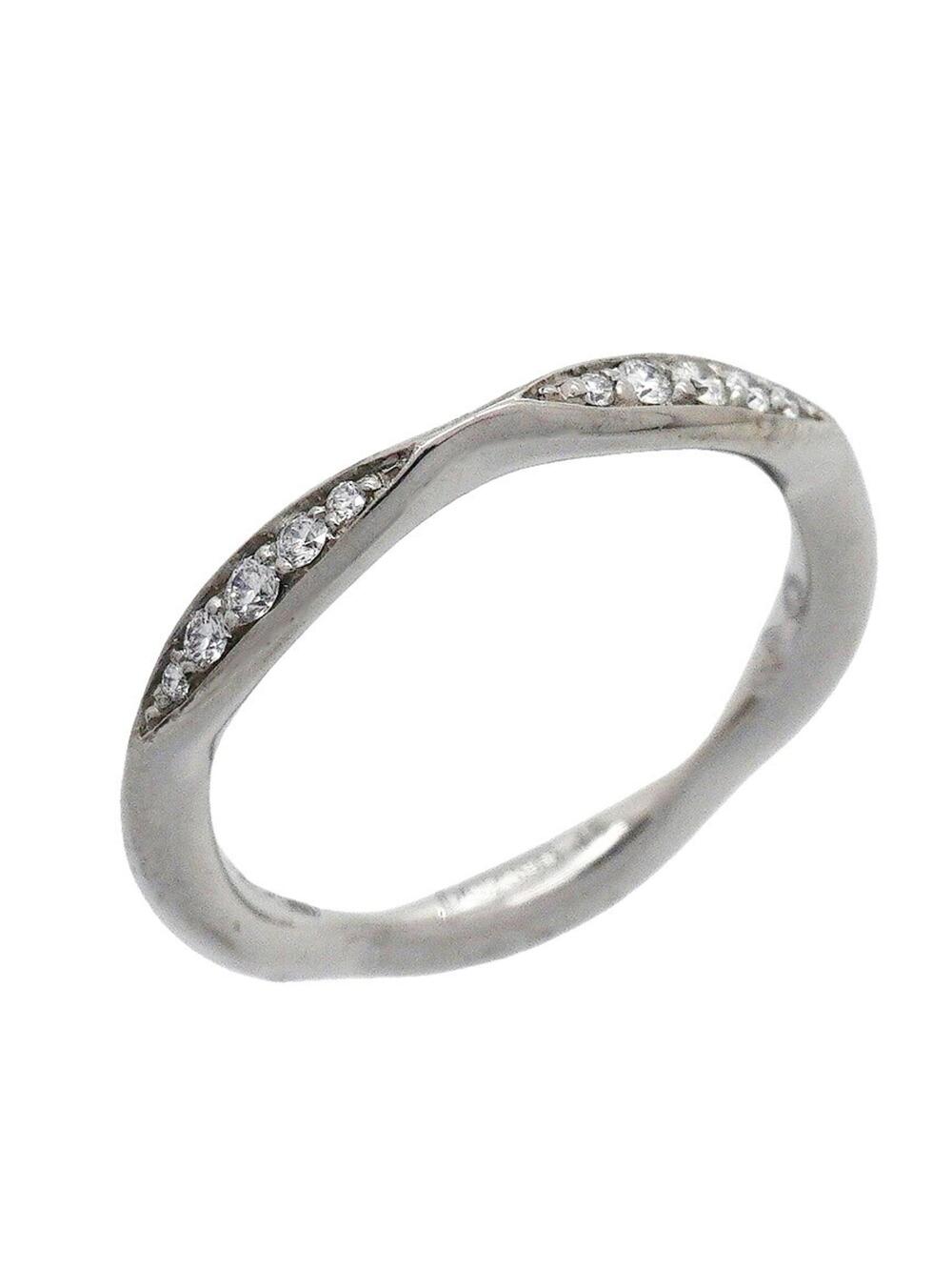 Chanel Ring Platinum With Diamond #357822C12B